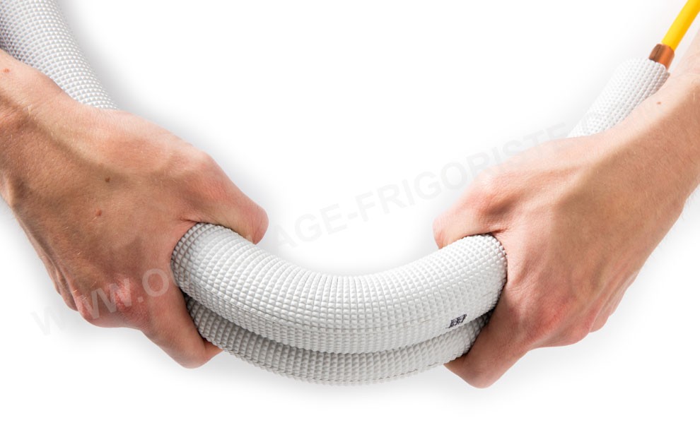 Kit Cintreuse Tube Cuivre DOJA Barcelona - 4 Mètres Pour Climatisation - Diamètres 1/4” à 5/8” - Cintrage Sans Écrasement
