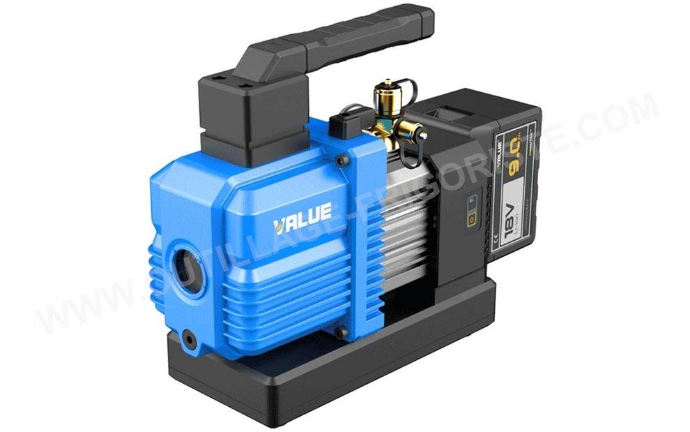 Pompe à vide sans fil Value Navtek VRP 2DLI et 4DLI Outillage frigorifique  pour frigoriste et climaticien