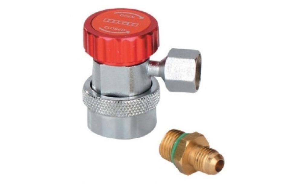 Coupleur manuel Automobile COR50233 90° HP 1/4 M/F avec vanne Présentation