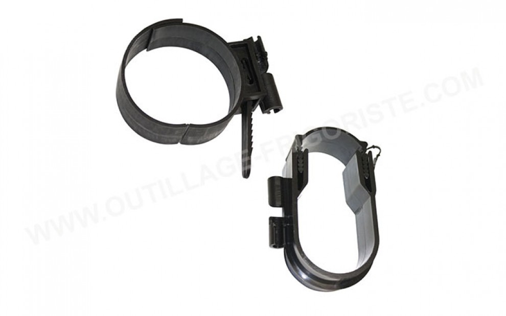 Fixation liaisons frigorifiques XTRA Stud Clip M8 3⅛” et 2 Pipes Multi-diamètres Présentation