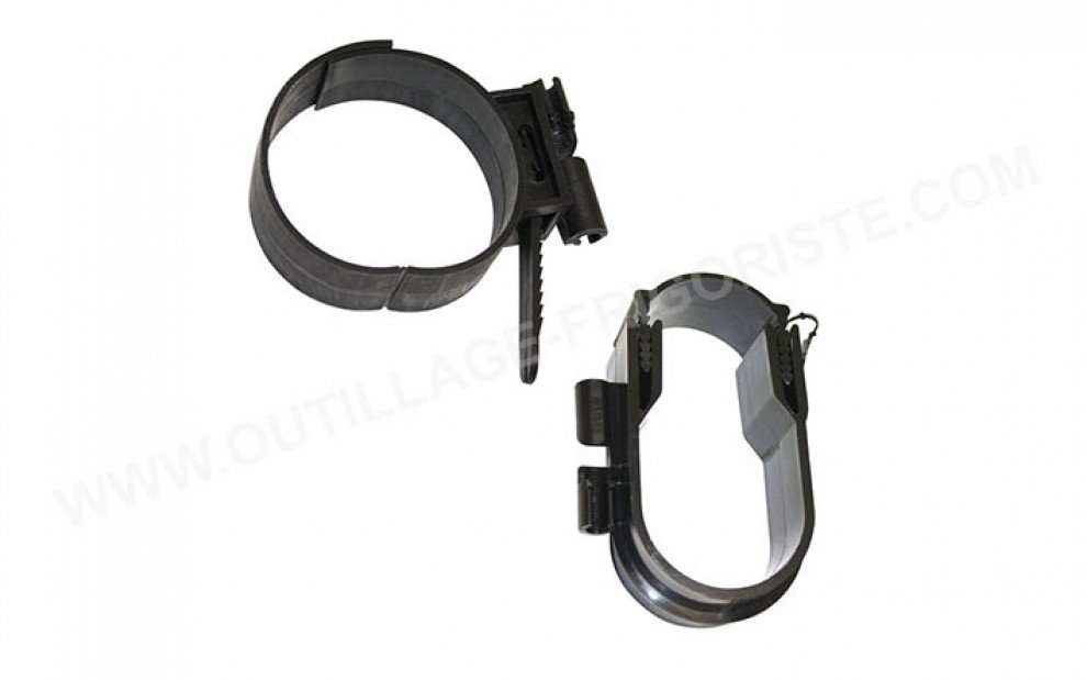 Fixation liaisons frigorifiques XTRA Stud Clip M8 3⅛” et 2 Pipes Multi-diamètres Présentation