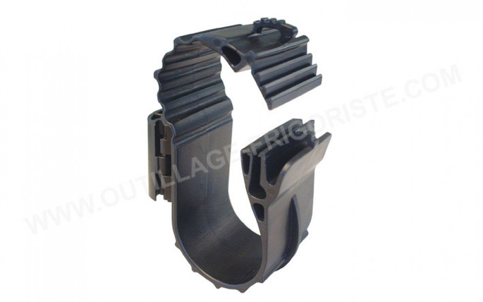Fixation liaisons frigorifiques XTRA Suspenders plastiques Multi-diamètres Présentation