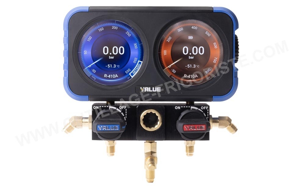 Coffret Manifold digital VALUE NAVTEK VRM2-X 2 Voies présentation