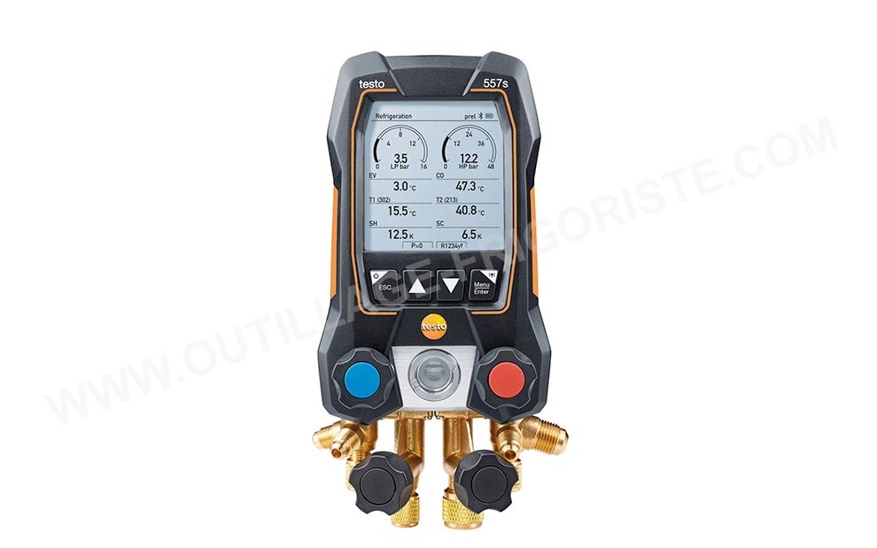 Manifold Digital 557s BT 4 Voies + Sondes connectées présentation