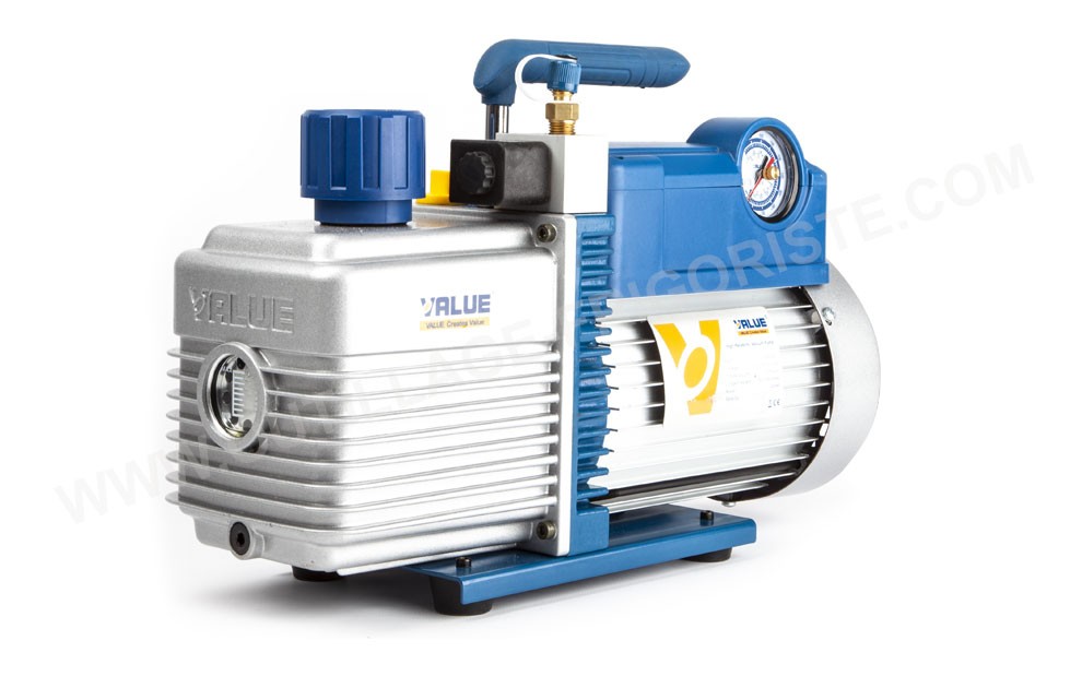 Pompe à vide Value V-i225 70 L/min R32 Vacuomètre intégré Présentation