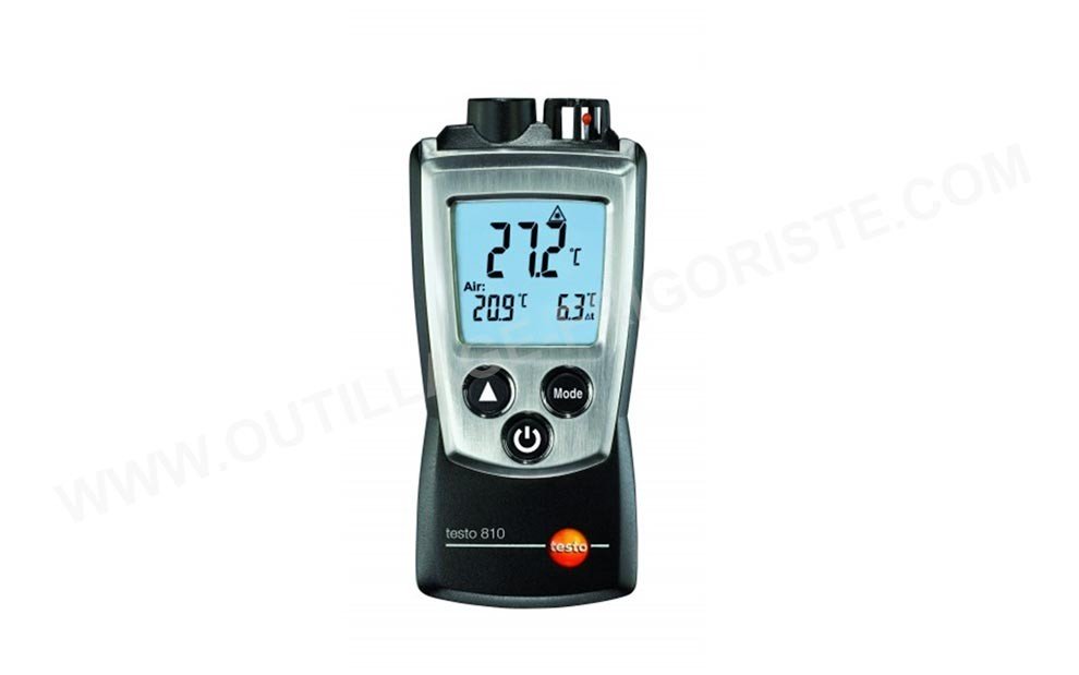 Thermomètre infrarouge Testo 810 compact Présentation