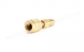 Raccord adaptateur droit Mastercool Convertisseur  5/16" F 1/4" M R410 De biais