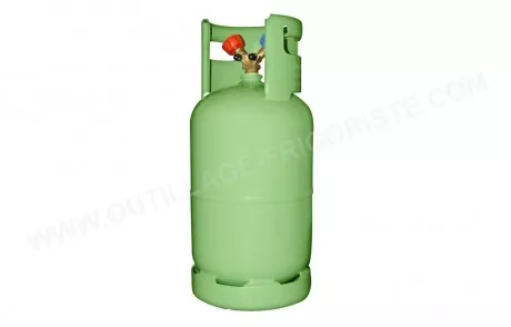 Bouteille de récupération Mastercool 12,5 litres verte