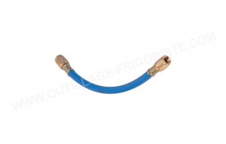 Station de récupération, déshydrateur Mini Flexible bleu 1/4" vers 1/4"