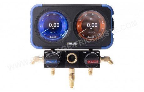 Coffret Manifold digital VALUE NAVTEK VRM2-X 2 Voies présentation