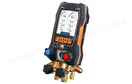 Manifold Digital TESTO 558s BT 4 Voies Biais