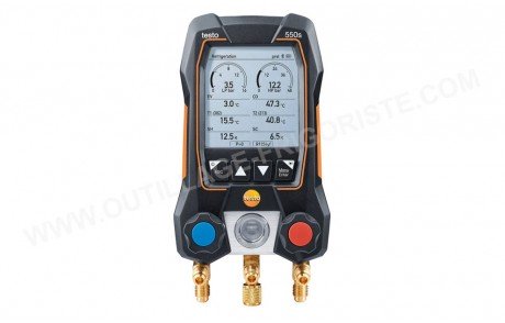 Manifold digital TESTO 550S FILAIRE ET CONNECTE Présentation