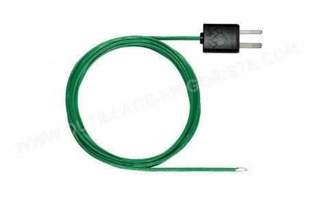 Thermocouple flexible de type K avec connecteur TC Testo Thermocouple flexible Présentation