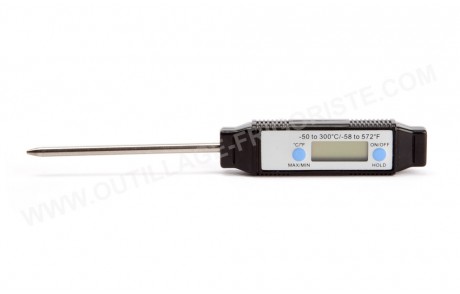 Thermomètre digital Teddington TAP5 -50°C à 300°C De face