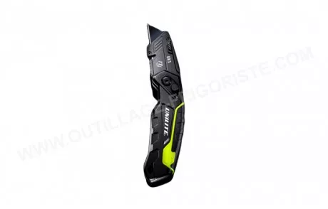 Cutter pliable avec rangement de lame UNILITE UK1 Présentation