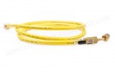 Flexible haute pression Mastercool 492264-60 Jaune 1/4" Raccord vanne