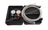 Manifold Mastercool 55661 R744 CO2 2 VOIES à bain d'huile Coffret