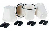 Support sol CLIMACONCEPT Support cylindrique PVC (set de 4) Présentation